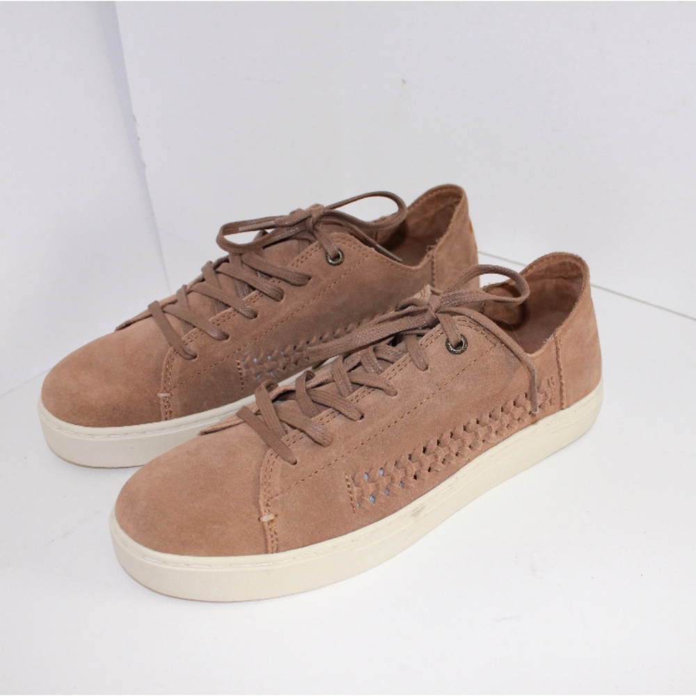 Toms Women's Del Rey Suede Braided Sneakers